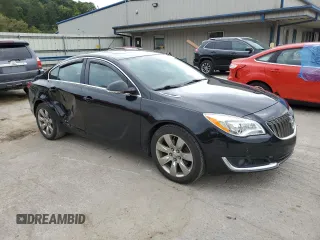 2016 Buick Regal Premium II with VIN 2G4GS5GX0G9112320, listed as a Copart auction lot 71993074 with 69,302 mi miles and Salvage Title. Bid and sale history available at carsss.com. Image 4.