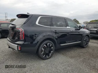 2024 Kia Telluride SX X-Line with VIN 5XYP5DGC6RG469978, listed as a Copart auction lot 81030984 with Not Provided miles and Salvage Title. Bid and sale history available at carsss.com. Image 3.
