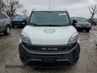 2021 Ram ProMaster City Cargo Tradesman with VIN ZFBHRFAB7M6U54988, listed as a Copart auction lot 84499684 with 42,766 mi miles and Salvage Title. Bid and sale history available at carsss.com. Image 5.