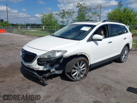 2014 Mazda CX-9 Grand Touring with VIN JM3TB2DA8E0436650, listed as a IAAI auction lot 42147525 with 124,179 mi miles and . Bid and sale history available at DreamBid. Image 17.