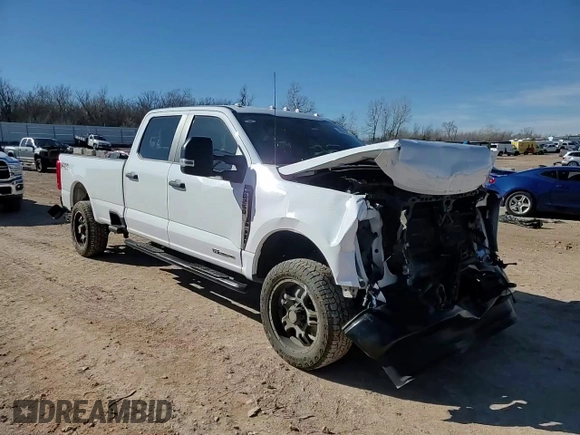 2023 Ford F-250 XL with VIN 1FT7W2BT1PEC41997, listed as a Copart auction lot 43519725 with 50,496 mi miles and Salvage Title. Bid and sale history available at DreamBid. Image 11.