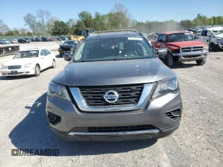 2020 Nissan Pathfinder S with VIN 5N1DR2AN4LC618367, listed as a Copart auction lot 53121335 with 46,683 mi miles and Salvage title. Bid and sale history available at DreamBid. Image 5.