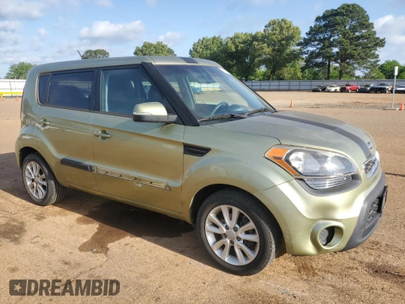 2012 Kia Soul + with VIN KNDJT2A68C7366519, listed as a Copart auction lot 52963165 with 86,532 mi miles and Salvage Title. Bid and sale history available at carsss.com. Image 4.