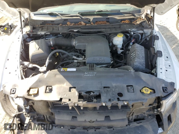 2018 Ram 1500 Tradesman with VIN 3C6JR7DG7JG186490, listed as a Copart auction lot 74712524 with 58,120 mi miles and Salvage title. Bid and sale history available at DreamBid. Image 11.