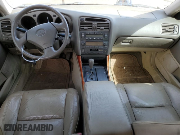 1998 Lexus GS 300 z VIN JT8BD68S5W0025859, wystawiony jako Copart lot #50173215 z przebiegiem Nie podano mil oraz Szkoda całkowita • Salvage title. Historia ofert i sprzedaży dostępna na DreamBid. Obrazek 8.