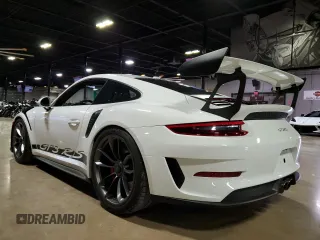 2019 Porsche 911 GT3 RS with VIN WP0AF2A94KS165326, listed as a Copart auction lot 76881844 with 9,991 mi miles and Salvage Title. Bid and sale history available at DreamBid. Image 16.