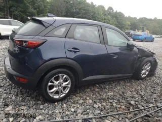 2020 Mazda CX-3 Sport with VIN JM1DKFB73L1470319, listed as a Copart auction lot 65948054 with 34,455 mi miles and Salvage Title. Bid and sale history available at carsss.com. Image 3.