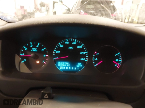 2007 Chevrolet Impala LT with VIN 2G1WT58KX79287778, listed as a IAAI auction lot 41937641 with 160,826 mi miles and . Bid and sale history available at DreamBid. Image 7.