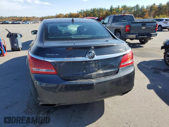 2014 Buick LaCrosse Leather with VIN 1G4GC5G37EF291003, listed as a Copart auction lot 76665934 with 217,036 mi miles and Salvage title. Bid and sale history available at DreamBid. Image 6.