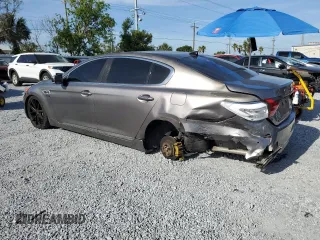 2015 Kia K900 Luxury z VIN KNALW4D46F6019798, wystawiony jako Copart lot #53734435 z przebiegiem 97 467 mil mil oraz Szkoda całkowita • Salvage title. Historia ofert i sprzedaży dostępna na DreamBid. Obrazek 2.