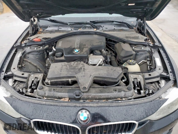 2015 BMW 3 Series 320i with VIN WBA3B1G54FNT64221, listed as a Copart auction lot 51874165 with 163,701 mi miles and Clean Title. Bid and sale history available at carsss.com. Image 11.