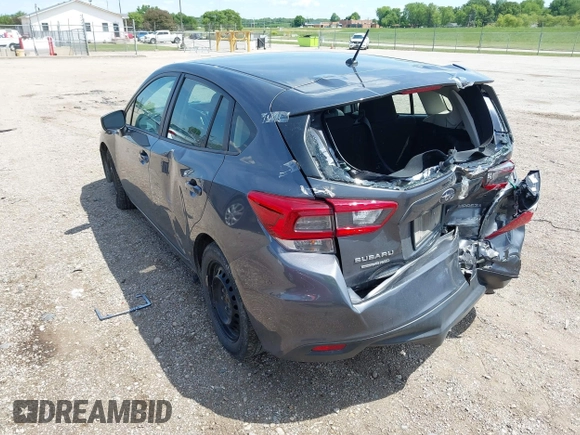 2022 Subaru Impreza with VIN 4S3GTAB69N3701963, listed as a IAAI auction lot 42341834 with 53,190 mi miles and . Bid and sale history available at DreamBid. Image 3.