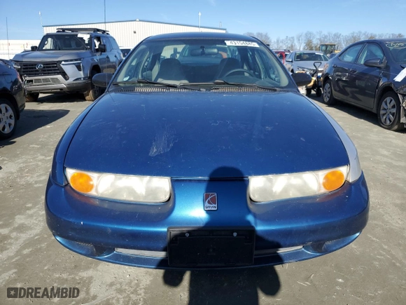 2002 Saturn SL with VIN 1G8ZH52862Z107062, listed as a Copart auction lot 43154885 with 128,065 mi miles and Salvage Title. Bid and sale history available at carsss.com. Image 5.