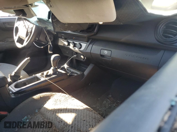 2020 Toyota Tacoma SR with VIN 5TFRX5GN5LX182839, listed as a Copart auction lot 50321015 with 53,929 mi miles and Salvage Title. Bid and sale history available at DreamBid. Image 8.