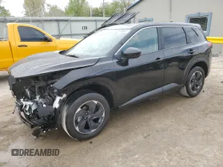 2025 Nissan Rogue SV with VIN 5N1BT3BA4SC797728, listed as a Copart auction lot 53833725 with 17,449 mi miles and Clean Title. Bid and sale history available at DreamBid. Image 1.