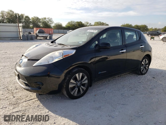 2015 Nissan LEAF SV with VIN 1N4AZ0CP3FC305864, listed as a Copart auction lot 70217143 with 48,257 mi miles. Bid and sale history available at carsss.com. Image 1.