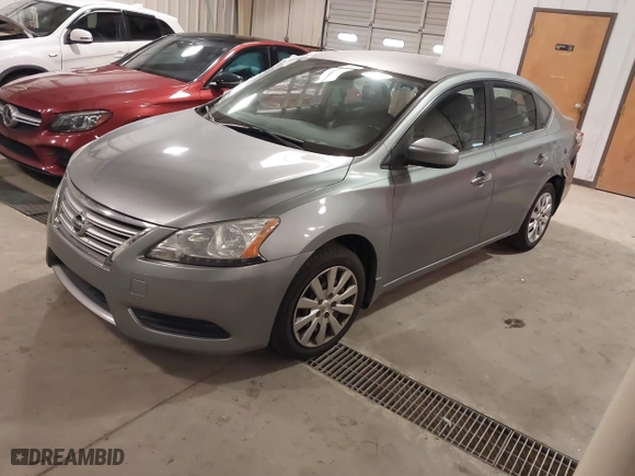 2013 Nissan Sentra SV with VIN 3N1AB7APXDL726530, listed as a IAAI auction lot 41618481 with 187,337 mi miles. Bid and sale history available at carsss.com. Image 17.