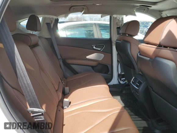 2025 Acura RDX Advance with VIN 5J8TC2H77SL001974, listed as a Copart auction lot 50330135 with 334 mi miles and Salvage Title. Bid and sale history available at DreamBid. Image 12.