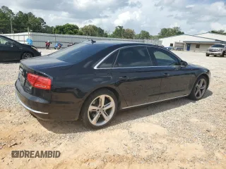 2011 Audi A8 with VIN WAURVAFD0BN026383, listed as a Copart auction lot 59854115 with 141,158 mi miles and Clean title. Bid and sale history available at DreamBid. Image 3.