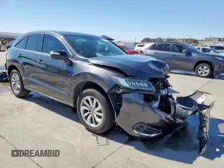 2016 Acura RDX Technology with VIN 5J8TB3H58GL007670, listed as a Copart auction lot 46798285 with 98,073 mi miles and Salvage Title. Bid and sale history available at DreamBid. Image 4.