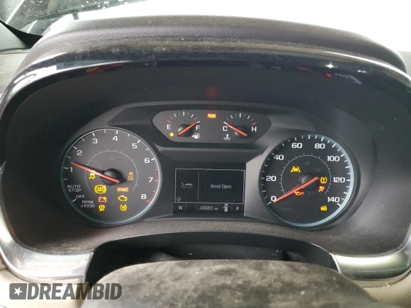 2022 Chevrolet Traverse LS with VIN 1GNEVFKW0NJ163476, listed as a Copart auction lot 48157244 with 49,960 mi miles and Salvage Title. Bid and sale history available at carsss.com. Image 9.