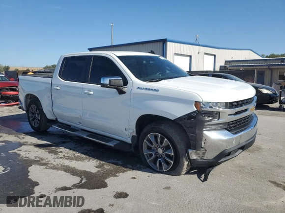 2020 Chevrolet Silverado 1500 LT with VIN 1GCPWCED6LZ117060, listed as a Copart auction lot 52917525 with 101,858 mi miles and Non Repairable. Bid and sale history available at carsss.com. Image 4.