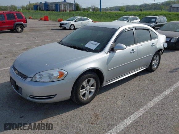 2012 Chevrolet Impala LS Fleet with VIN 2G1WF5E30C1317772, listed as a IAAI auction lot 42017539 with 165,394 mi miles and . Bid and sale history available at DreamBid. Image 2.