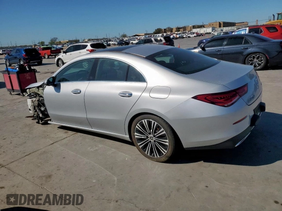 2023 Mercedes-Benz CLA 250 z VIN W1K5J4HBXPN415748, wystawiony jako Copart lot #49857965 z przebiegiem 16 834 mil mil oraz Czysty tytuł • Clean title. Historia ofert i sprzedaży dostępna na DreamBid. Obrazek 2.