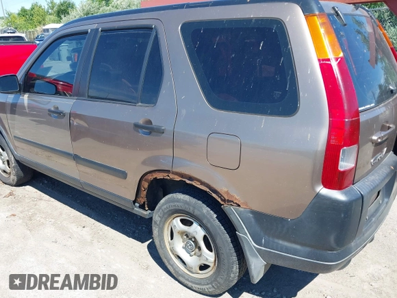 2004 Honda CR-V LX with VIN JHLRD784X4C015401, listed as a IAAI auction lot 39704765 with 158,987 mi miles and . Bid and sale history available at carsss.com. Image 6.