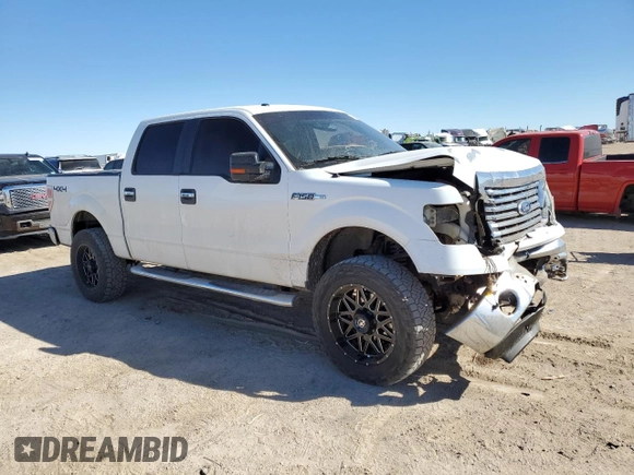 2012 Ford F-150 XL with VIN 1FTFW1EF0CKD05681, listed as a Copart auction lot 46506225 with 171,477 mi miles and Salvage Title. Bid and sale history available at carsss.com. Image 4.