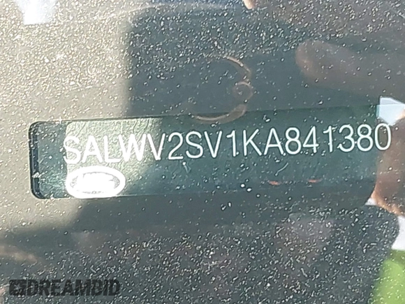 2019 Land Rover Range Rover Sport HSE Dynamic with VIN SALWV2SV1KA841380, listed as a IAAI auction lot 42203726 with 110,807 mi miles and . Bid and sale history available at DreamBid. Image 17.