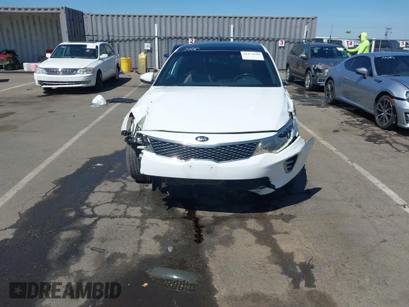 2016 Kia Optima SX Turbo with VIN 5XXGW4L26GG019985, listed as a IAAI auction lot 42174560 with 167,607 mi miles and . Bid and sale history available at DreamBid. Image 6.