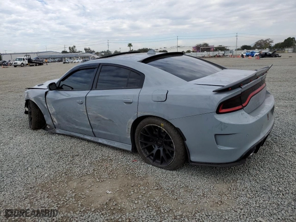 2022 Dodge Charger Scat Pack with VIN 2C3CDXGJ8NH181395, listed as a Copart auction lot 47210095 with 19,911 mi miles and Salvage Title. Bid and sale history available at carsss.com. Image 2.