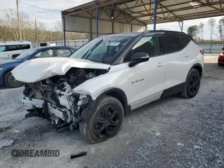 2024 Chevrolet Blazer LT z VIN 3GNKBDRS9RS132699, wystawiony jako Copart lot #42372925 z przebiegiem 18 751 mil mil oraz Szkoda całkowita • Salvage title. Historia ofert i sprzedaży dostępna na DreamBid. Obrazek 1.