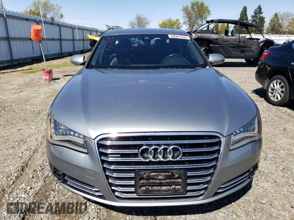 2013 Audi A8 3.0L z VIN WAUAGAFD8DN033639, wystawiony jako Copart lot #50001435 z przebiegiem 192 919 mil mil oraz Szkoda całkowita • Salvage title. Historia ofert i sprzedaży dostępna na DreamBid. Obrazek 5.