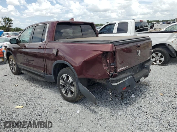 2019 Honda Ridgeline RTL-T with VIN 5FPYK3F65KB026342, listed as a Copart auction lot 65613715 with 70,622 mi miles and Clean title. Bid and sale history available at DreamBid. Image 2.