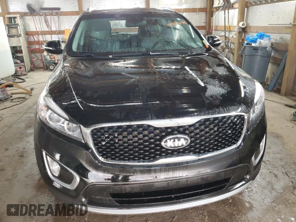 2018 Kia Sorento EX with VIN 5XYPHDA56JG384886, listed as a Copart auction lot 44422595 with 94,906 mi miles and Salvage Title. Bid and sale history available at carsss.com. Image 5.