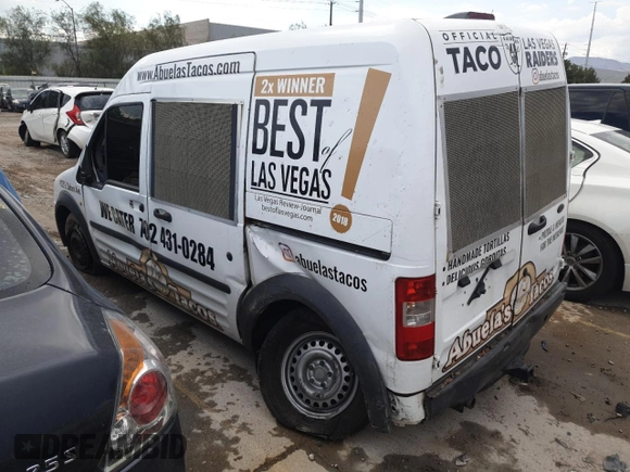 2012 Ford Transit Connect XL с VIN NM0LS7AN9CT116212, выставлен на аукционе Copart как лот 58669595 с пробегом Не указан миль и Списание • Salvage title. История ставок и продаж доступна на DreamBid. Изображение 2.