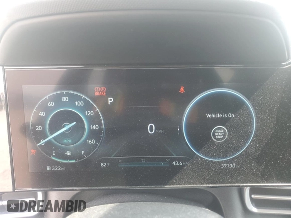 2023 Hyundai Elantra SEL with VIN KMHLS4AG6PU406406, listed as a Copart auction lot 50453865 with 37,130 mi miles and Salvage Title. Bid and sale history available at DreamBid. Image 9.