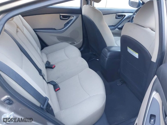 2016 Hyundai Elantra SE with VIN 5NPDH4AE2GH698135, listed as a IAAI auction lot 41337872 with 1 mi miles. Bid and sale history available at carsss.com. Image 8.
