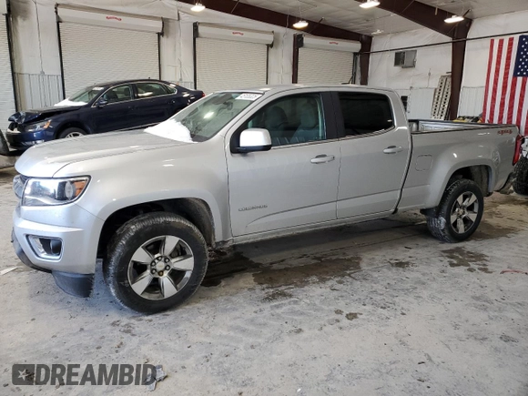2016 Chevrolet Colorado 4WD LT with VIN 1GCGTCE37G1351681, listed as a Copart auction lot 45105325 with 126,252 mi miles and Salvage title. Bid and sale history available at DreamBid. Image 1.