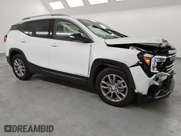 2024 GMC Terrain SLT with VIN 3GKALVEG5RL326685, listed as a Copart auction lot 86704444 with 7,090 mi miles and Salvage title. Bid and sale history available at DreamBid. Image 4.