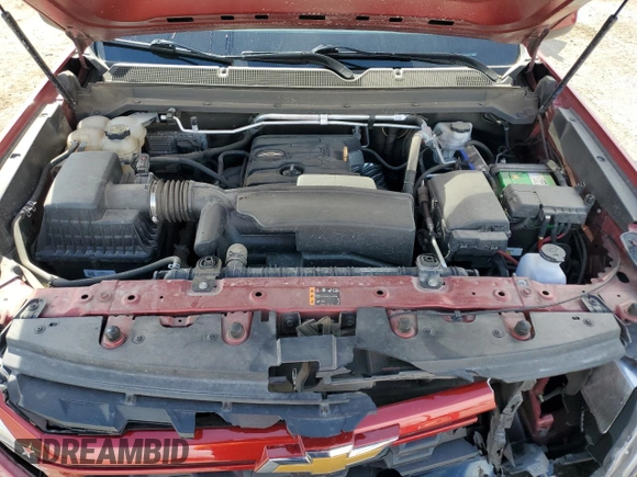 2021 Chevrolet Colorado 2WD Work Truck with VIN 1GCGSBEA3M1275299, listed as a Copart auction lot 45206925 with 50,225 mi miles and Salvage title. Bid and sale history available at DreamBid. Image 11.