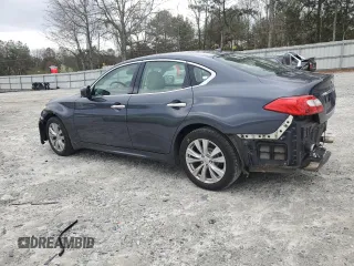 2011 Infiniti M with VIN JN1BY1AR6BM375779, listed as a Copart auction lot 47879435 with 245,770 mi miles and Salvage Title. Bid and sale history available at DreamBid. Image 2.