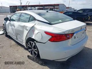 2018 Nissan Maxima SL with VIN 1N4AA6AP4JC366811, listed as a IAAI auction lot 42262154 with 179,731 mi miles and . Bid and sale history available at DreamBid. Image 3.