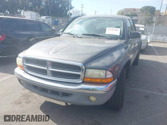 2003 Dodge Dakota SLT with VIN 1D7HL48N23S247441, listed as a IAAI auction lot 41359296 with 58,414 mi miles. Bid and sale history available at carsss.com. Image 17.
