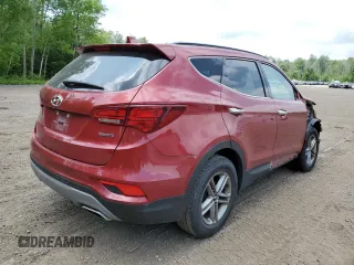 2018 Hyundai Santa Fe 2.4L with VIN 5XYZU3LBXJG545614, listed as a Copart auction lot 60293875 with 306,182 mi miles and Salvage title. Bid and sale history available at DreamBid. Image 3.