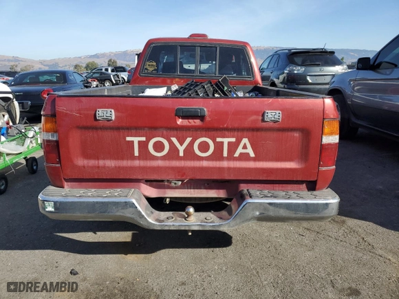 1994 Toyota 2WD Pickups DX with VIN JT4RN93P1R5088255, listed as a Copart auction lot 84483604 with 205,062 mi miles and Salvage Title. Bid and sale history available at carsss.com. Image 6.