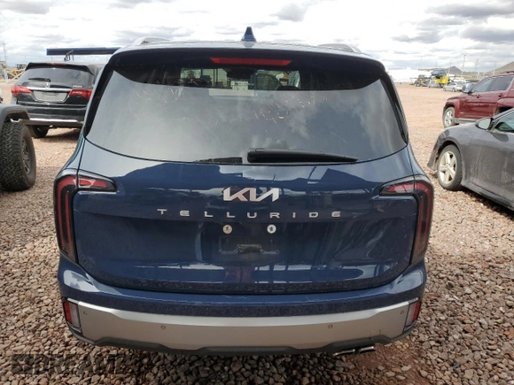 2023 Kia Telluride EX with VIN 5XYP34GC0PG393483, listed as a Copart auction lot 48908045 with 41,064 mi miles and Salvage Title. Bid and sale history available at DreamBid. Image 6.