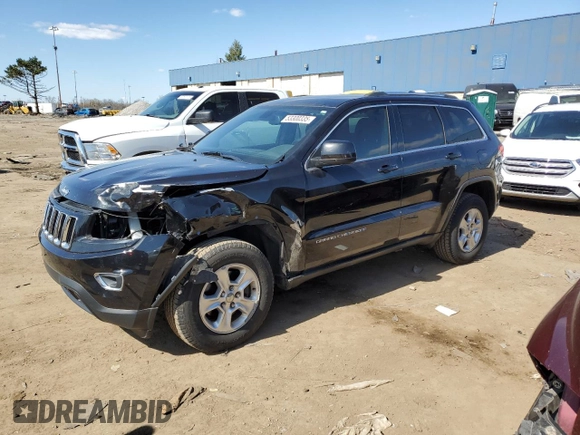 2014 Jeep Grand Cherokee Laredo with VIN 1C4RJFAG0EC242229, listed as a Copart auction lot 53300335 with 191,209 mi miles and Salvage Title. Bid and sale history available at DreamBid. Image 1.